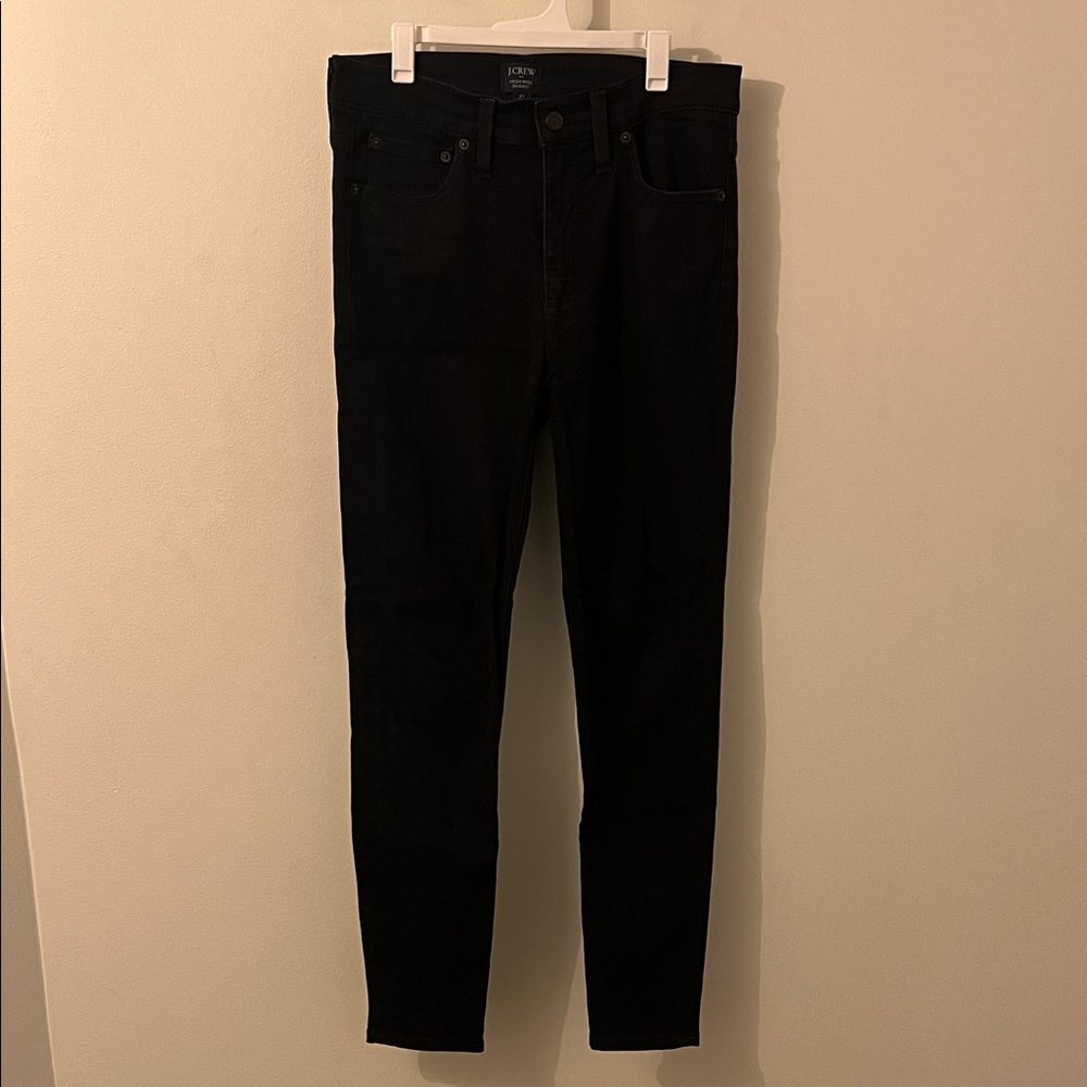 J. Crew Black Skinny Jeans